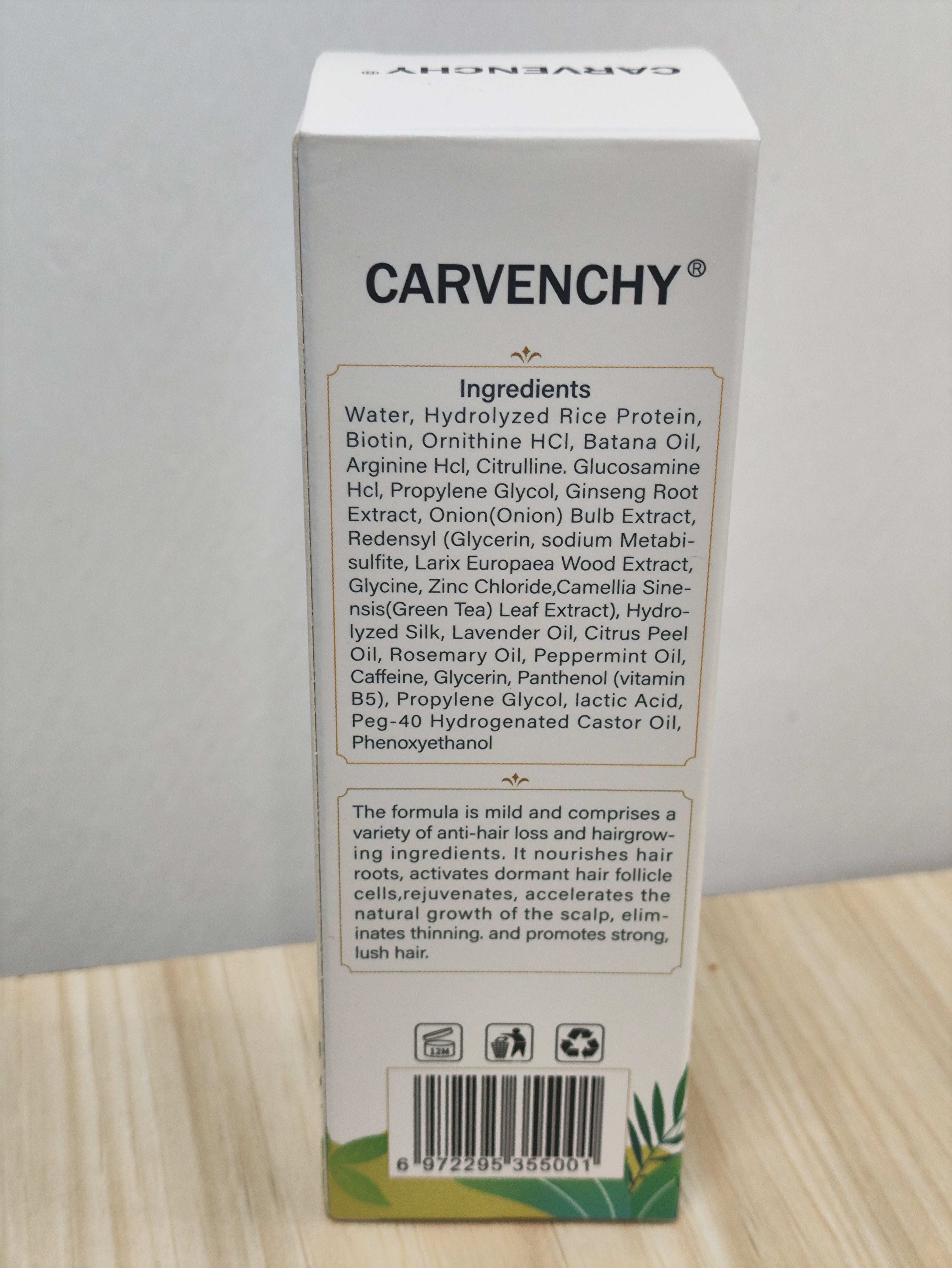 Natural Hair Growth Oil - Battana Rosemary Serum Biotin Caffeine Scalp Treatment - Thinning Hair Regrowth And Thickening For Women And Men-It Is Forbidden To Sell On The TikTok Platform