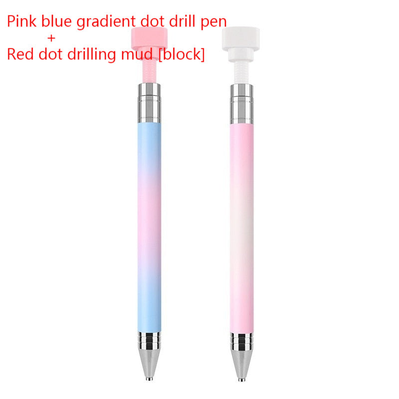 Color Gradient Rotary Nail Art Rhinestones Picking Pen Tool