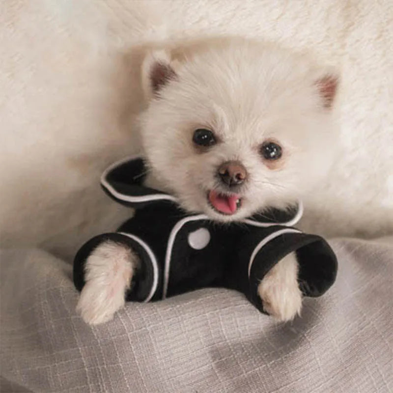 Pet French Bulldog Pajamas Fashion Pets Dogs Clothing Chihuahua Puppy Outfit Small Medium Dogs Costume Pet Clothes Ropa Perro