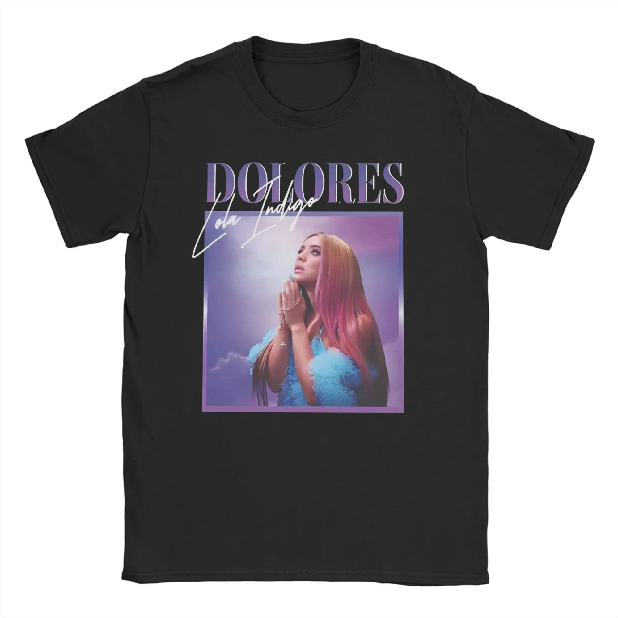 Lola 2025 Indigo Tour Merch T Shirt Men Women Humorous T-Shirt Summer Singer Tee Short Sleeve Tops Clothing