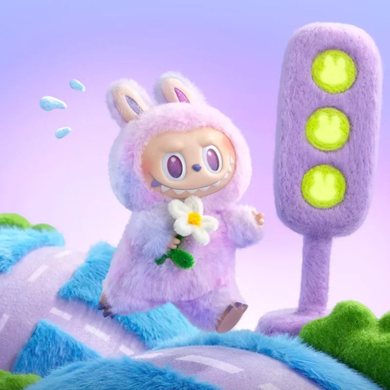 POP MART LABUBU THE MONSTERS Big into Energy Series Vinyl Plush Blind Box Toys Kawaii Anime Action Figure Surprise Mystery Box