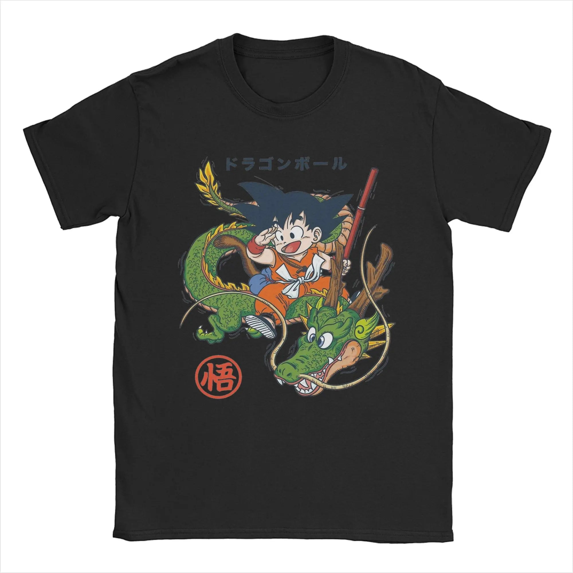 Dragon Ball Men Women Goku & Shenron T Shirts DBZ Cotton Clothing Novelty Short Sleeve Crew Neck Tee Shirt Gift Idea T-Shirts