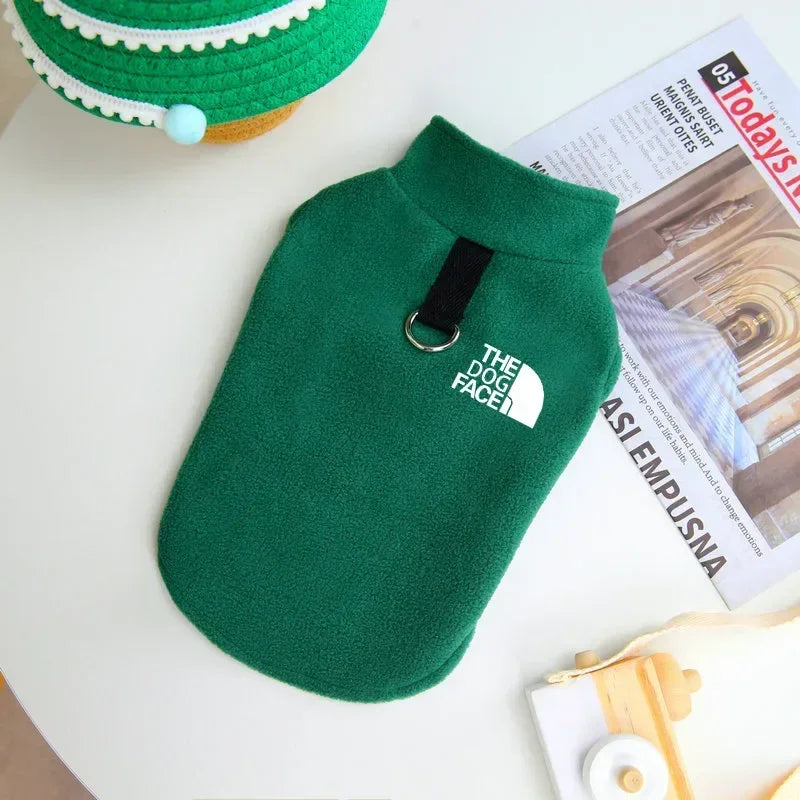 Pet Clothing for Autumn and Winter Dog Clothing Made of Fleece That Can Be Pulled To Keep Warm Vest Size Small Pet Clothing