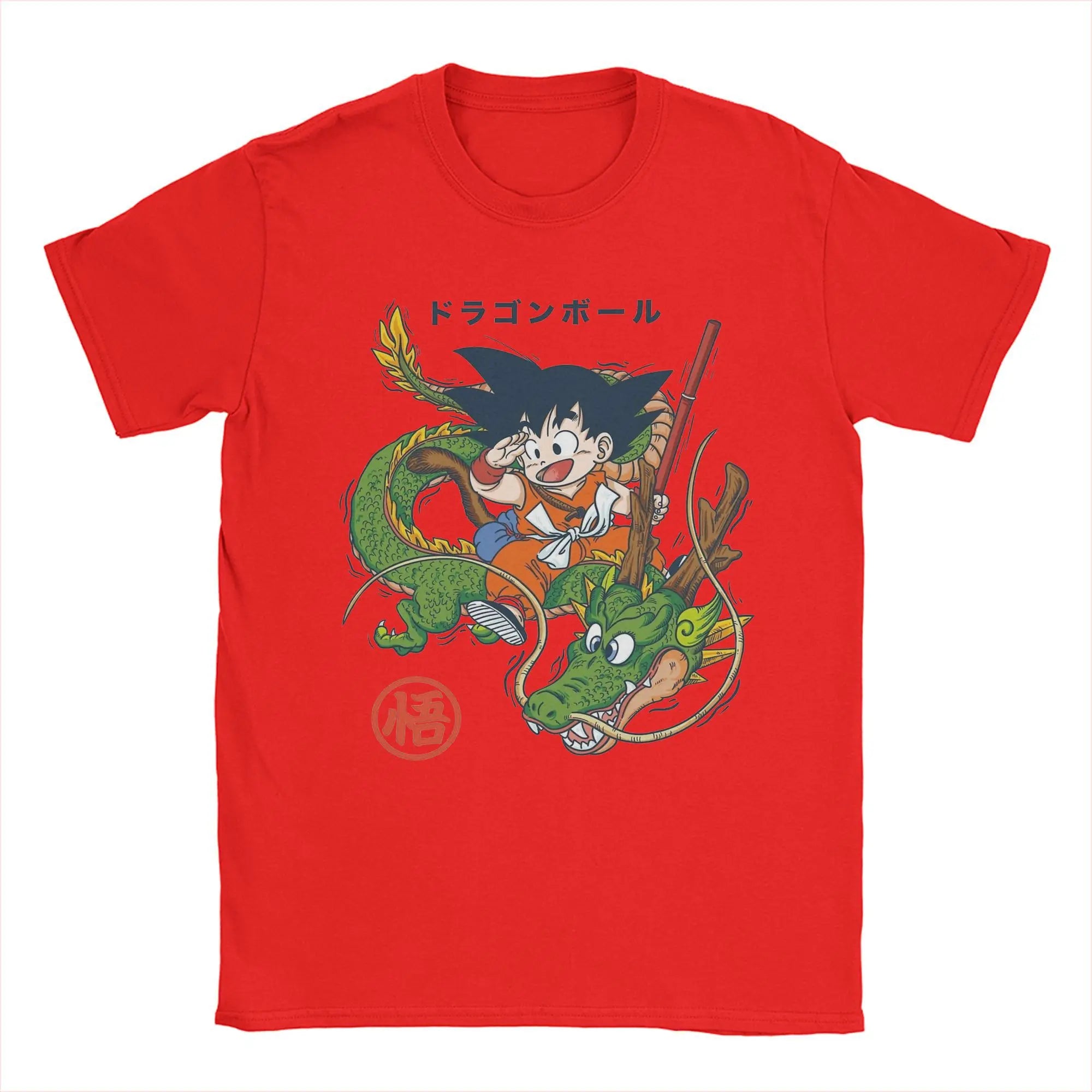 Dragon Ball Men Women Goku & Shenron T Shirts DBZ Cotton Clothing Novelty Short Sleeve Crew Neck Tee Shirt Gift Idea T-Shirts
