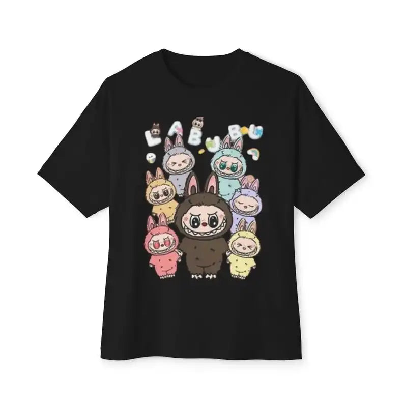 2025 New Unisex Women's T-Shirt Harajuku Fun Cartoon T-Shirt 90s Printed T-Shirt Aesthetic T-Shirt Comfortable Short Sleeve