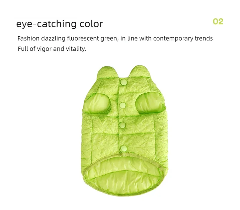 Pet cotton clothing, cat and dog universal clothes, vest, winter warmth, cat winter clothing, autumn and winter new styles, anti