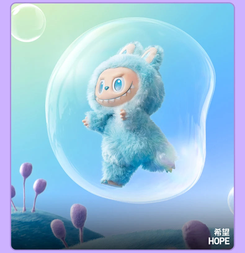 POP MART LABUBU THE MONSTERS Big into Energy Series Vinyl Plush Blind Box Toys Kawaii Anime Action Figure Surprise Mystery Box