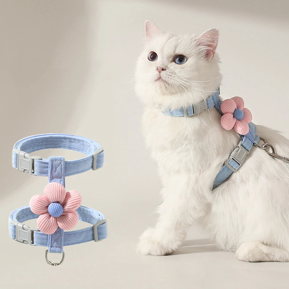 Pet Traction Rope Self Carrier Pet Leash Harness Set Pet Vest Portable Multifunctional Pet Leash For Outdoor Pet Accessories