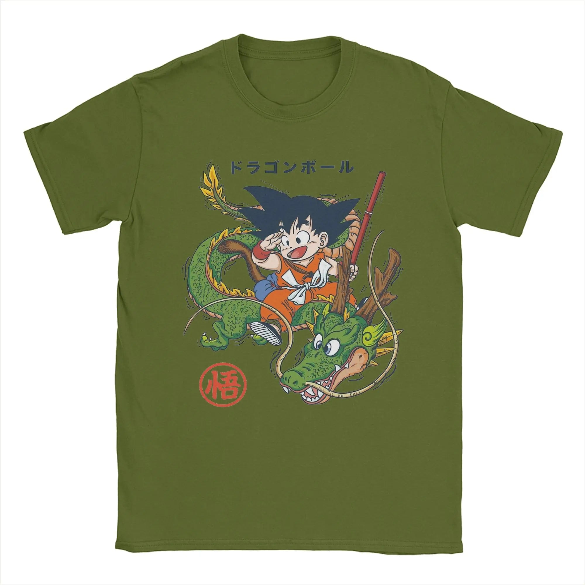Dragon Ball Men Women Goku & Shenron T Shirts DBZ Cotton Clothing Novelty Short Sleeve Crew Neck Tee Shirt Gift Idea T-Shirts