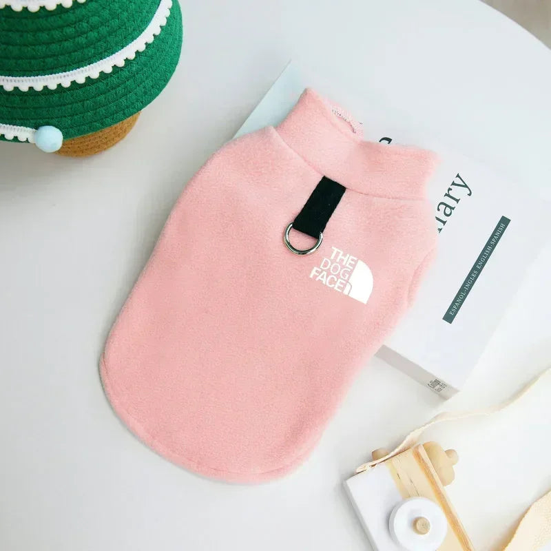 Pet Clothing for Autumn and Winter Dog Clothing Made of Fleece That Can Be Pulled To Keep Warm Vest Size Small Pet Clothing