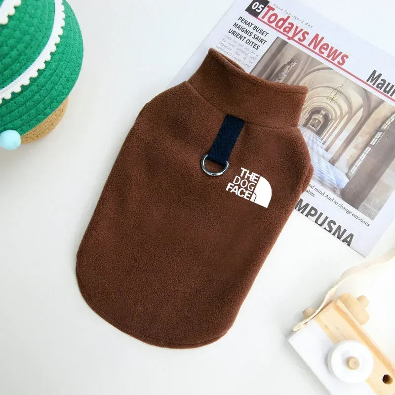 Pet Clothing for Autumn and Winter Dog Clothing Made of Fleece That Can Be Pulled To Keep Warm Vest Size Small Pet Clothing