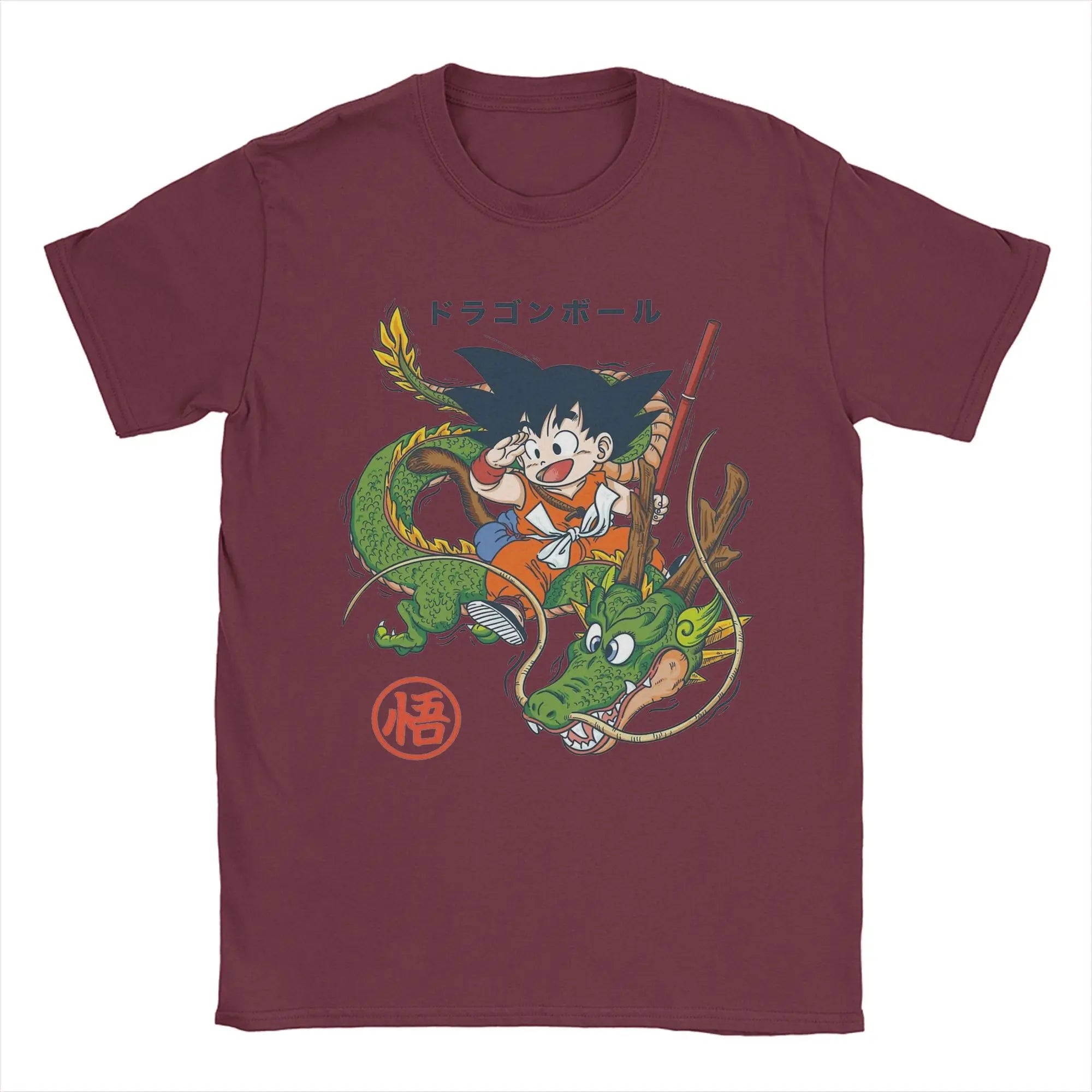 Dragon Ball Men Women Goku & Shenron T Shirts DBZ Cotton Clothing Novelty Short Sleeve Crew Neck Tee Shirt Gift Idea T-Shirts