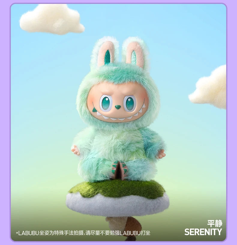 POP MART LABUBU THE MONSTERS Big into Energy Series Vinyl Plush Blind Box Toys Kawaii Anime Action Figure Surprise Mystery Box