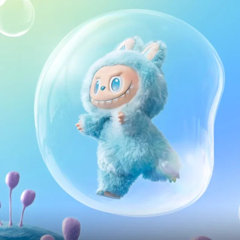 POP MART LABUBU THE MONSTERS Big into Energy Series Vinyl Plush Blind Box Toys Kawaii Anime Action Figure Surprise Mystery Box
