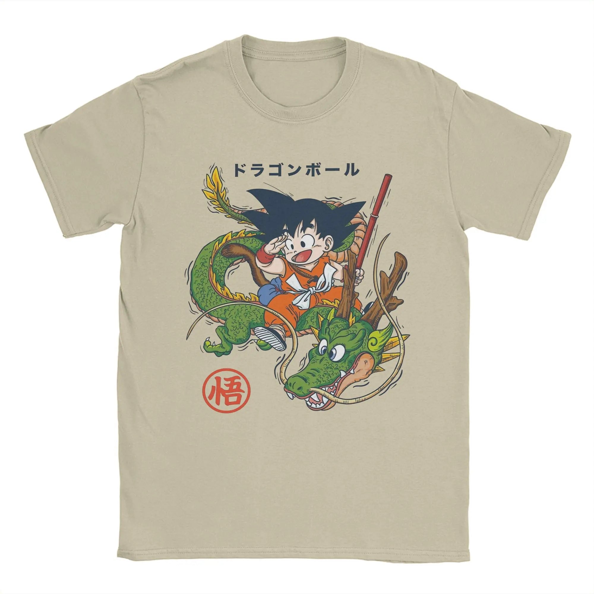 Dragon Ball Men Women Goku & Shenron T Shirts DBZ Cotton Clothing Novelty Short Sleeve Crew Neck Tee Shirt Gift Idea T-Shirts
