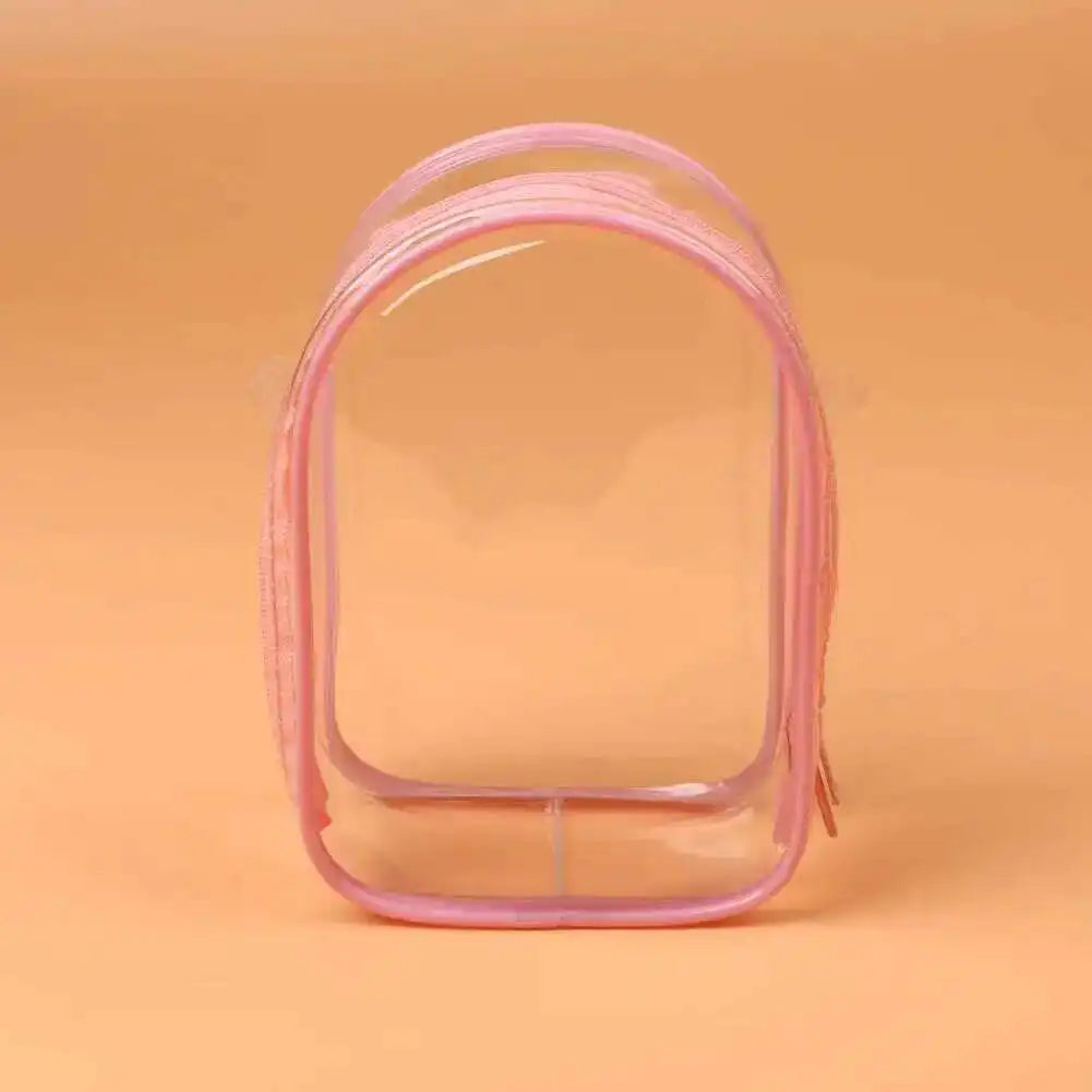 Labubu Protect Case Labubu Sitting Party 15cm Cotton Doll Shoulder Pain Bag PVC Storage Bag Labubu