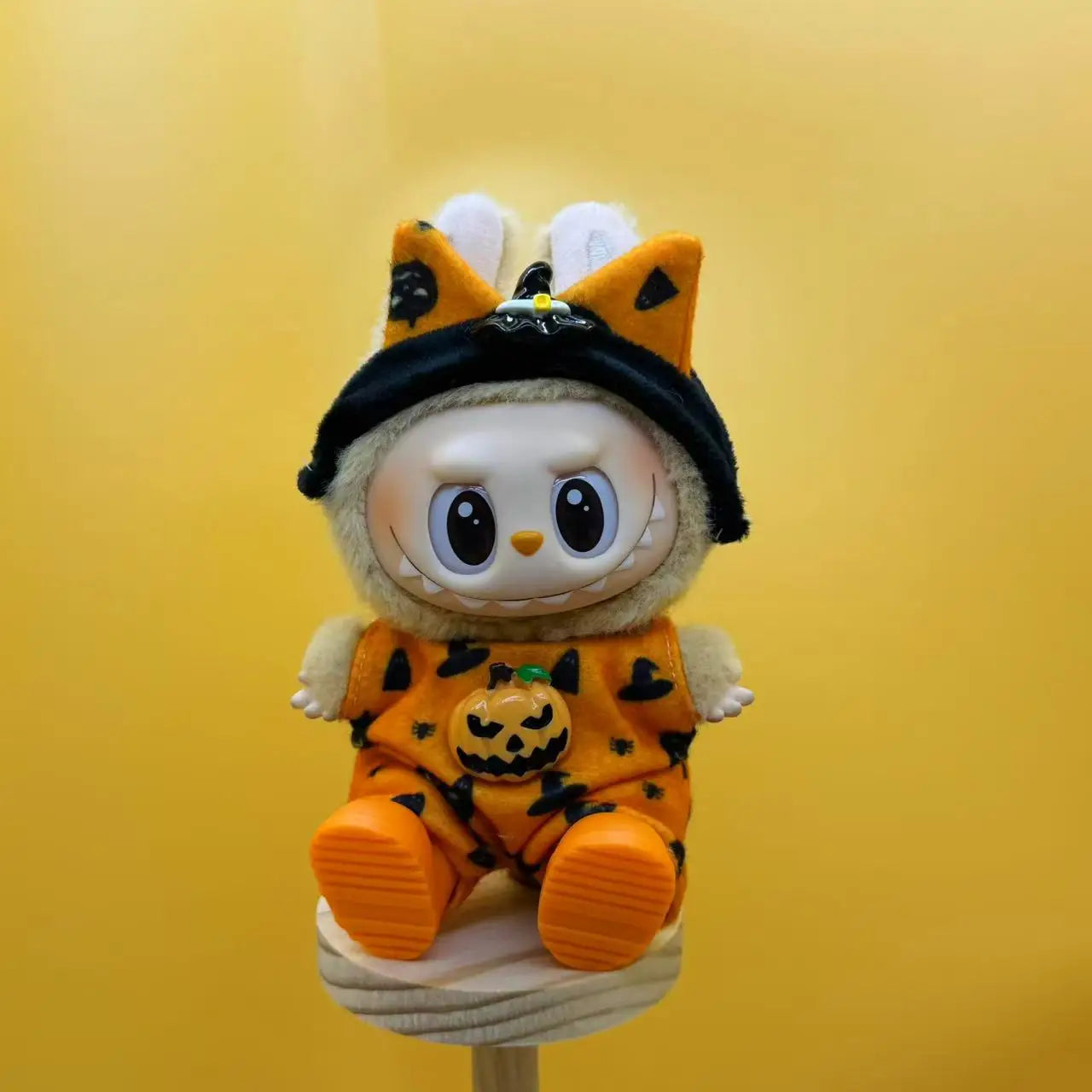 Only Clothes For Labubu Pendant Doll Clothing 17cm Skirt Dressing Set Halloween Baby Dolls Cute Toy Gift Wings Fashion Trend