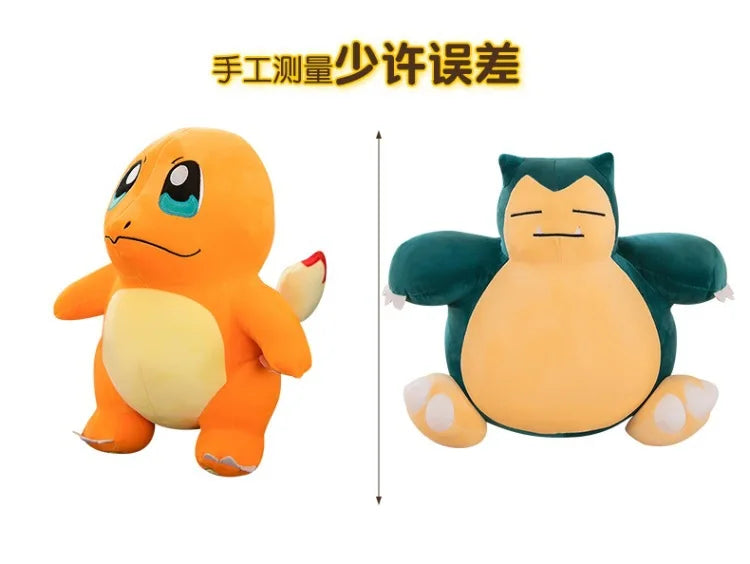 40cm Large Size Pokemon Plush Toy Snorlax Beast Cartoon Pikachu Plushies Cloth Doll Children's Gift