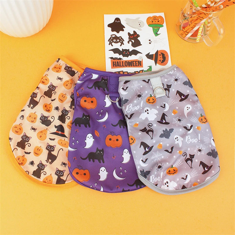 Pet Dog Clothes for Dog Pet Costume Clothes For Small Dogs Cat Vest T Shirts Chihuahua Cool Puppy Clothing For Kitty Halloween