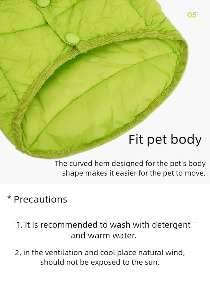 Pet cotton clothing, cat and dog universal clothes, vest, winter warmth, cat winter clothing, autumn and winter new styles, anti