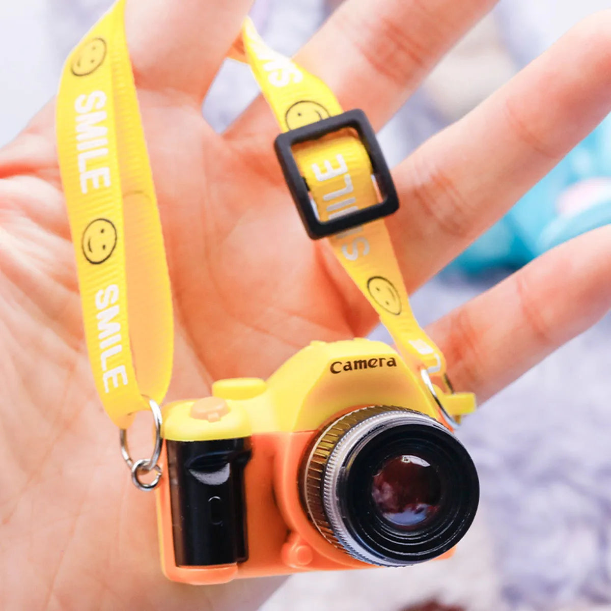 17cm Labubu Flash Camera Cotton Doll Accessory Decorative Camera Bag for Photography Enthusiasts And Collectors