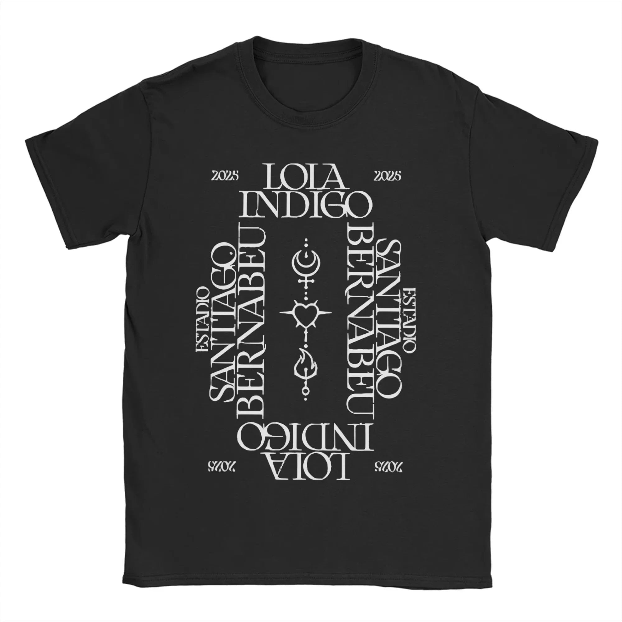 Lola 2025 Indigo Tour Merch T Shirt Men Women Humorous T-Shirt Summer Singer Tee Short Sleeve Tops Clothing