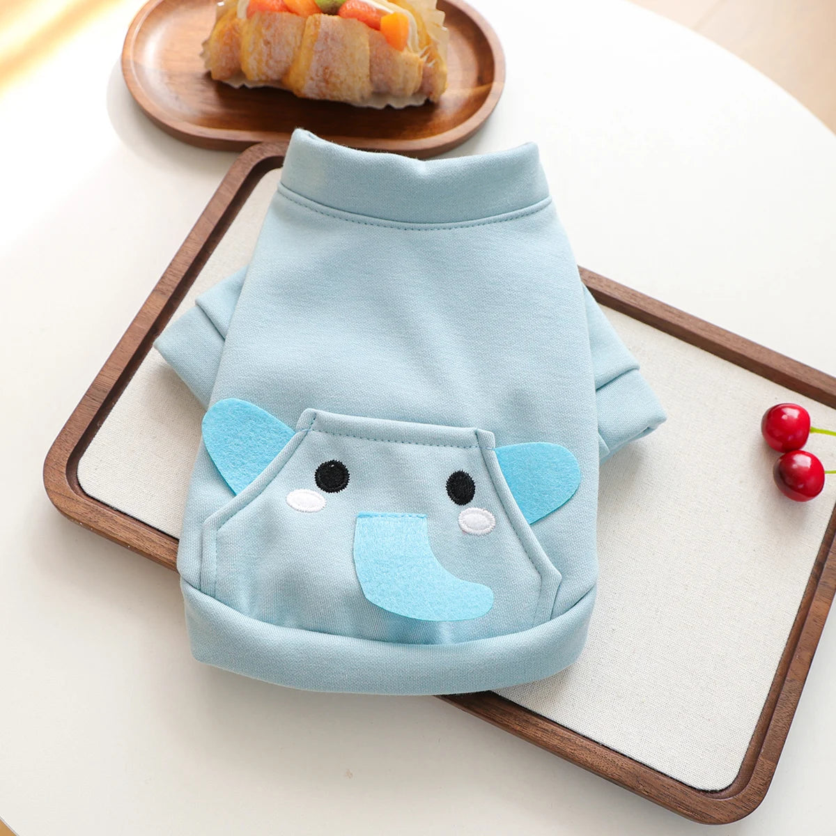 Pet Clothes, Dog and Cat Two-legged Clothing, Cute Cartoon Sweater-elephant, New Thermal Jacket for Autumn and Winter