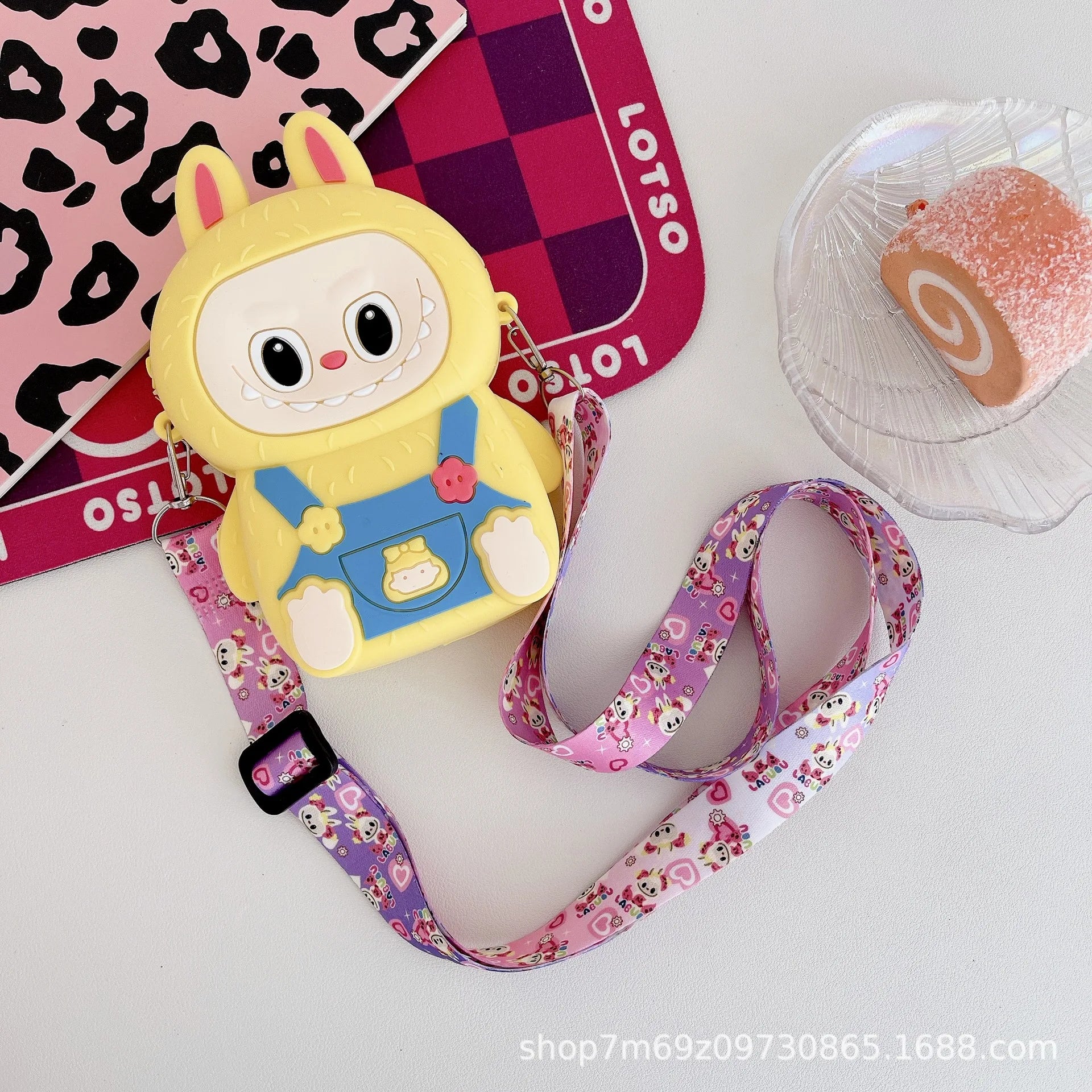 Popular Children's Change Bag Storage Labu Cloth Student Satchel Portable Children's Silicone Storage