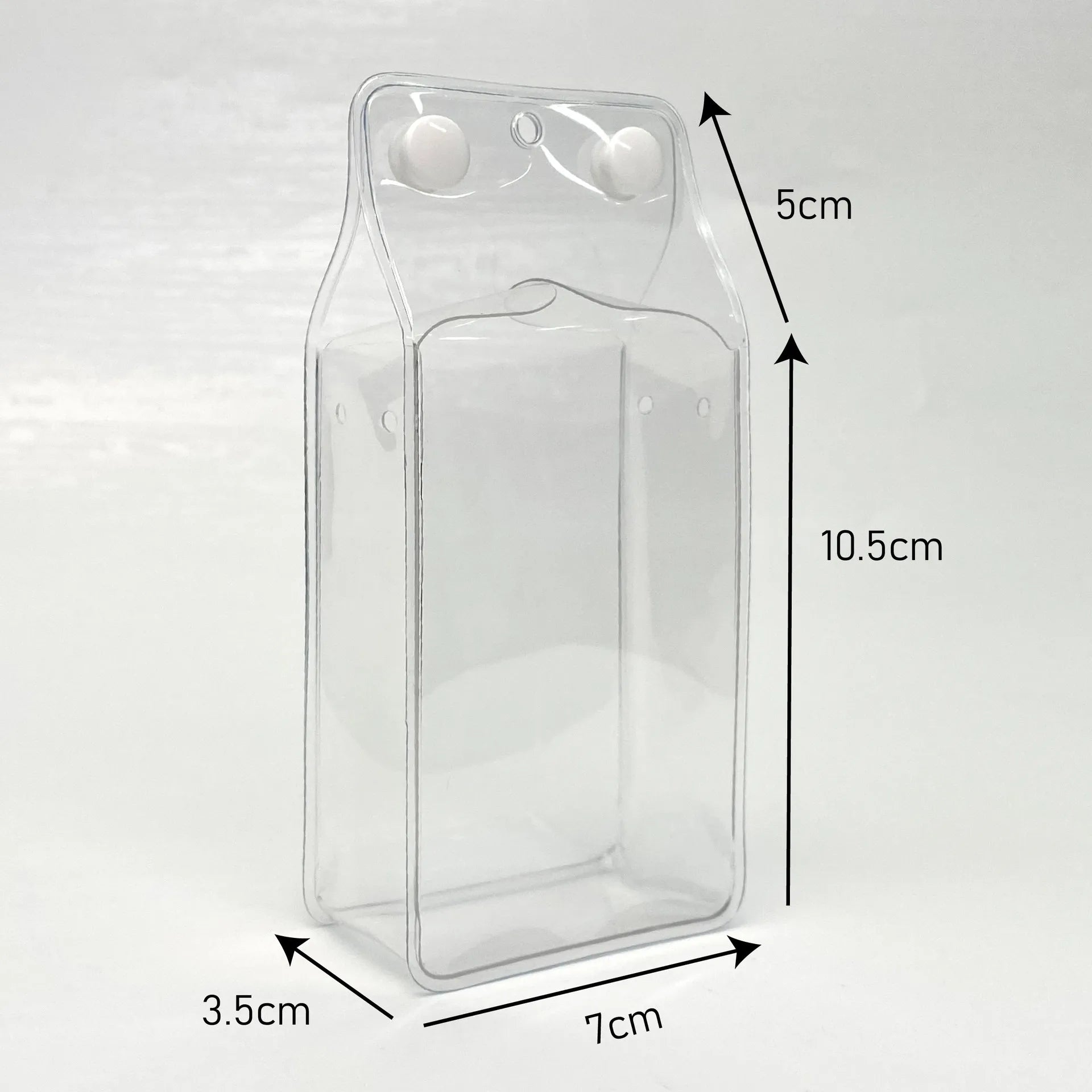 For 10cm Labubu Mini Dolls Transparent Protective Cover Labubu 4.0 plush Keychain Pendant dust cover storage bag Protection box