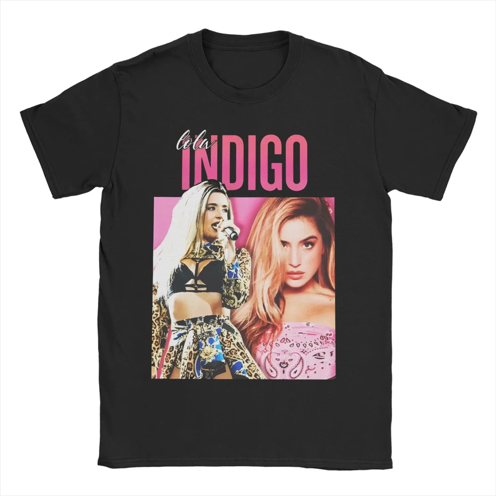 Lola 2025 Indigo Tour Merch T Shirt Men Women Humorous T-Shirt Summer Singer Tee Short Sleeve Tops Clothing