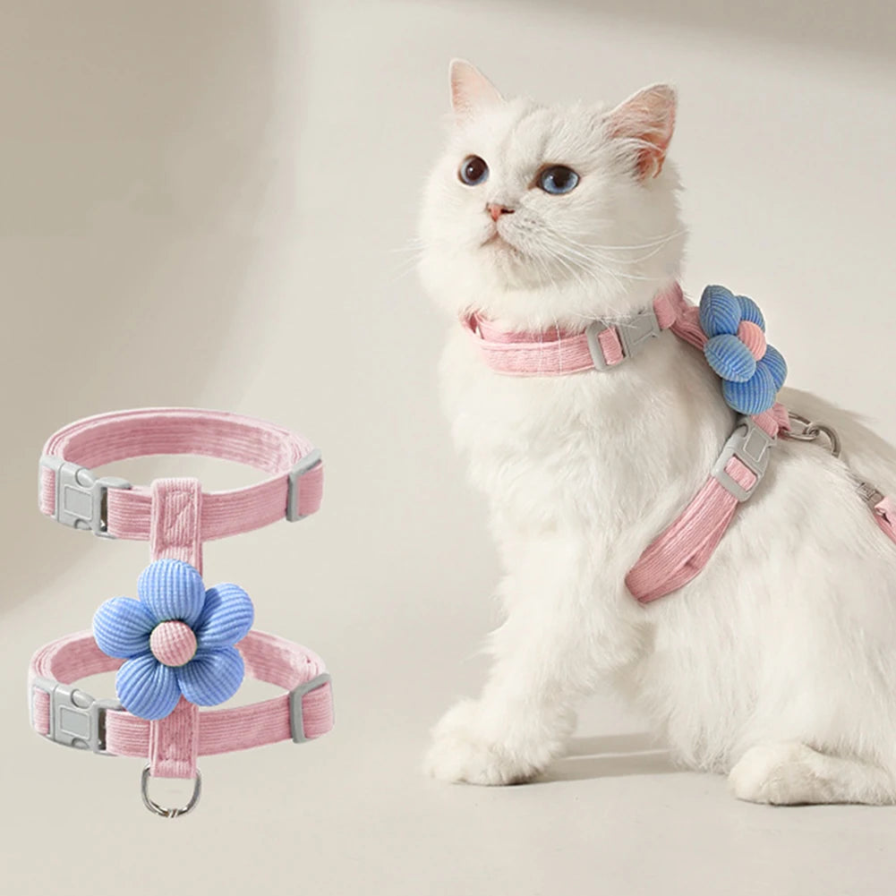 Pet Traction Rope Self Carrier Pet Leash Harness Set Pet Vest Portable Multifunctional Pet Leash For Outdoor Pet Accessories