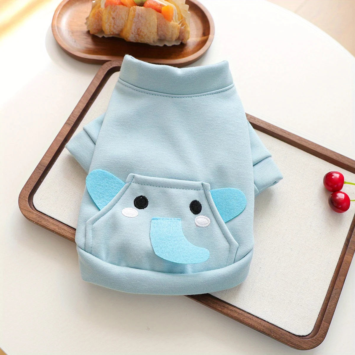 Pet Clothes, Dog and Cat Two-legged Clothing, Cute Cartoon Sweater-elephant, New Thermal Jacket for Autumn and Winter