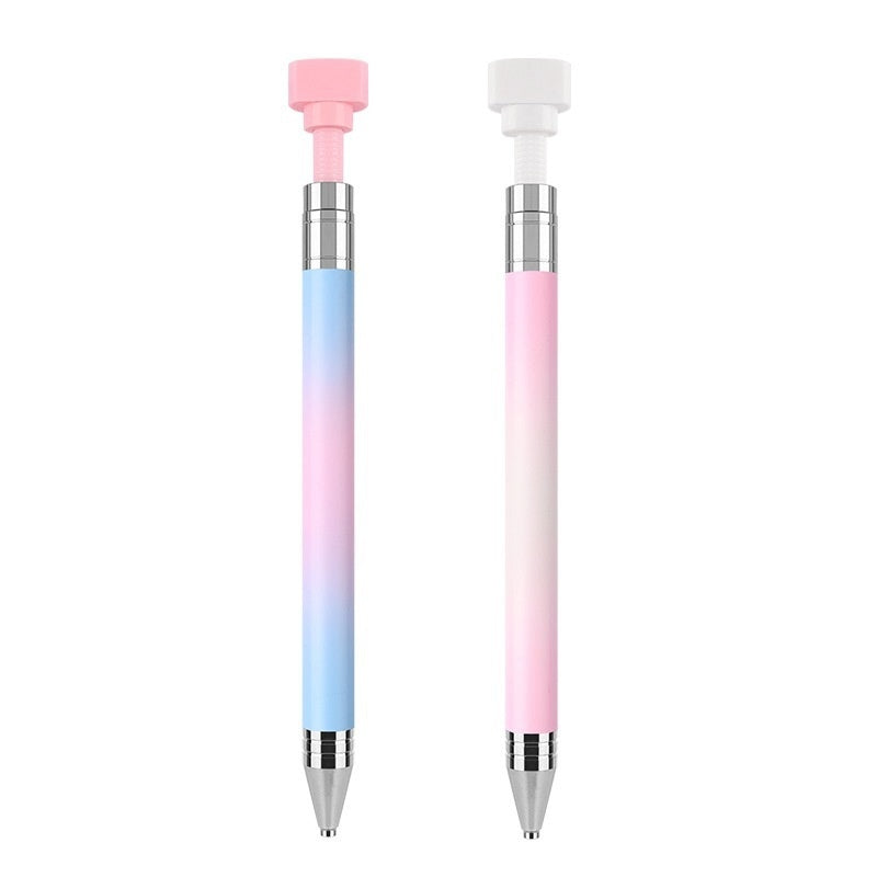Color Gradient Rotary Nail Art Rhinestones Picking Pen Tool