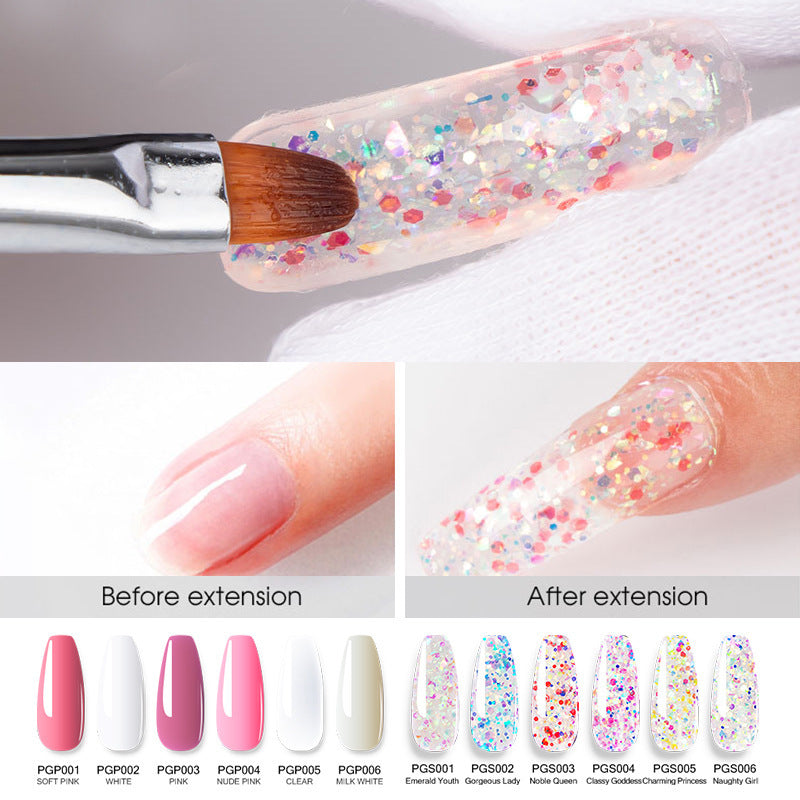 Quick Nail Extensions Without Paper Trays