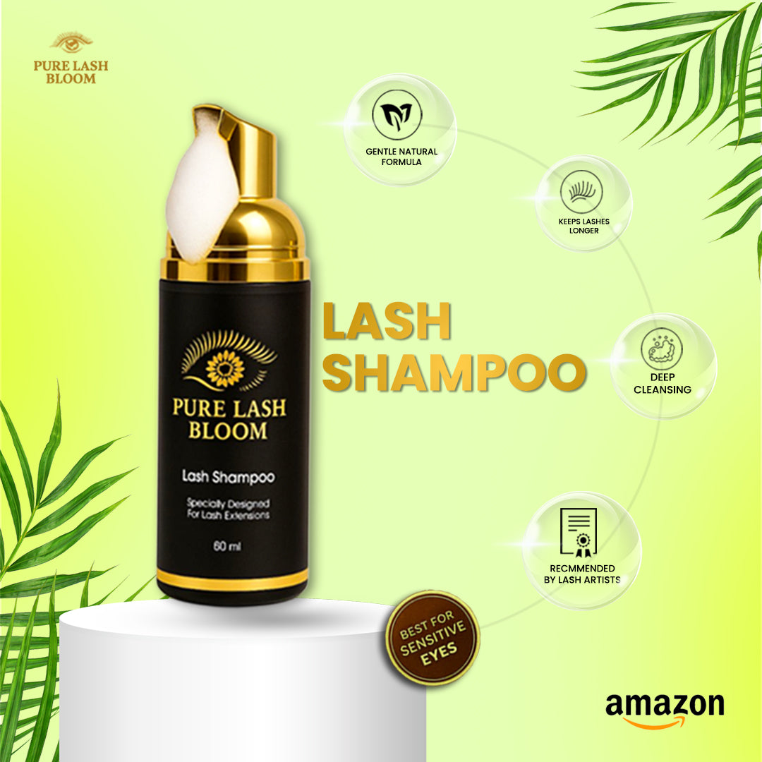 Eyelash shampoo